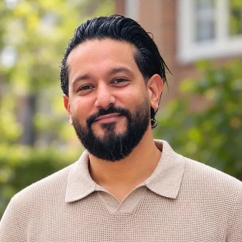 Portret van Tofail Wagid Hosain